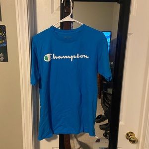Blue Champion t shirt